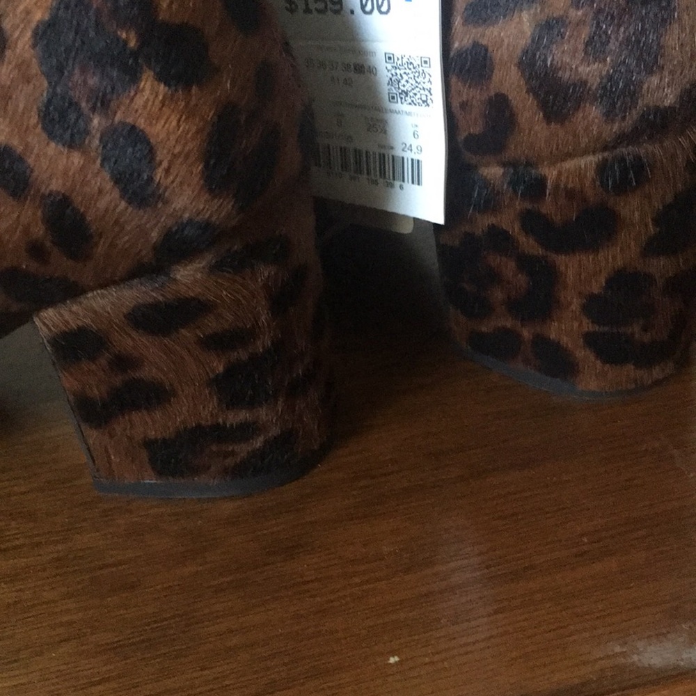 New Zara Leopard Booties - Picture 8 of 8